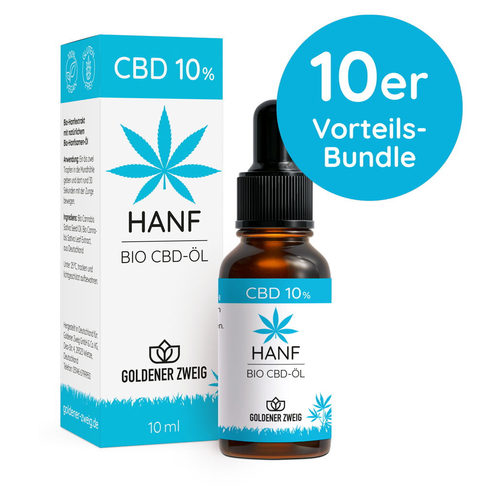 CBD-Öl 10% Bio-Bundle