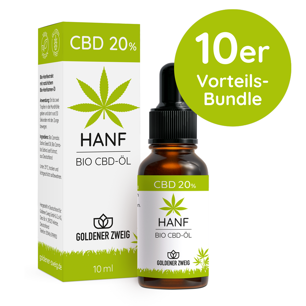 CBD-Öl 20% Bio-Bundle
